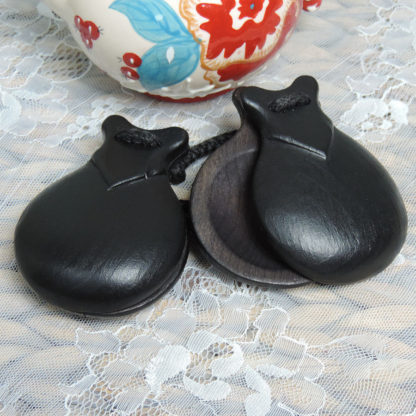 Basic wood castanets