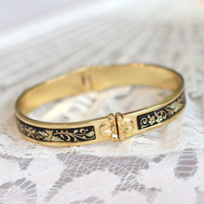 damascene cuff bracelet