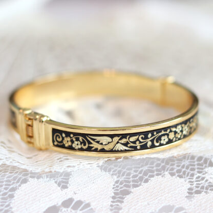 damascene cuff bracelet