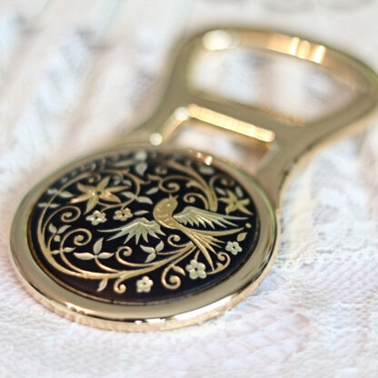 damascene bottle opener