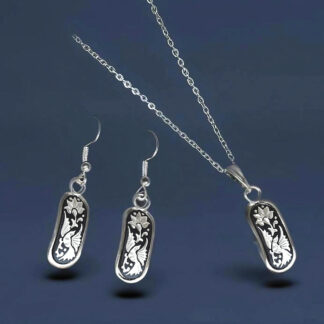 silver jewelry set