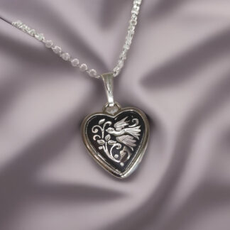 Silver Heart Pendant DS-1082