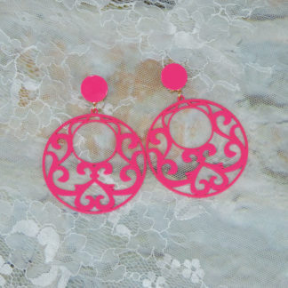 unique hoop earrings