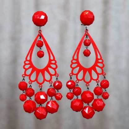 large dangle earrings