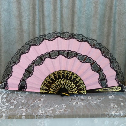 Pink pericon with gold frame