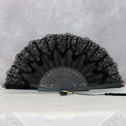 Spanish lace fan