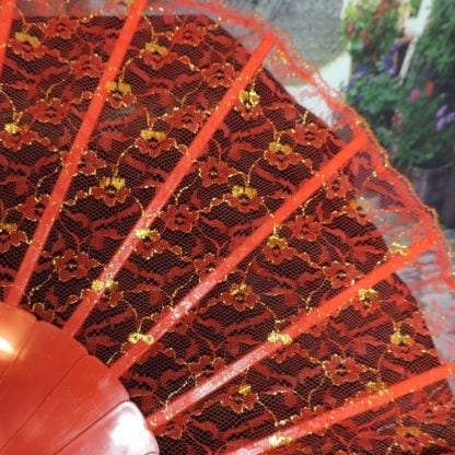 Lace pericon fans