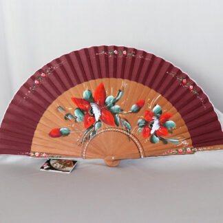 Carved Collector Fan F-3320