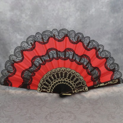 elegant Spanish hand fans