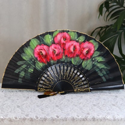 Hand Painted Wood Fans | Collector Fan Crafted in Valencia, Spain
