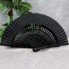 Carved Wood Fan F-4056