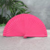 small wood fan