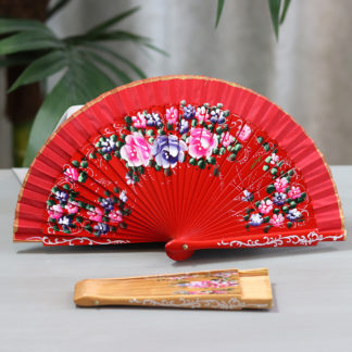 Small painted fan