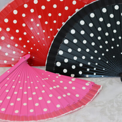 polka dot fan