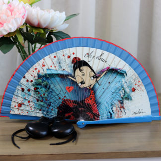 Malaka Spanish Hand Fan