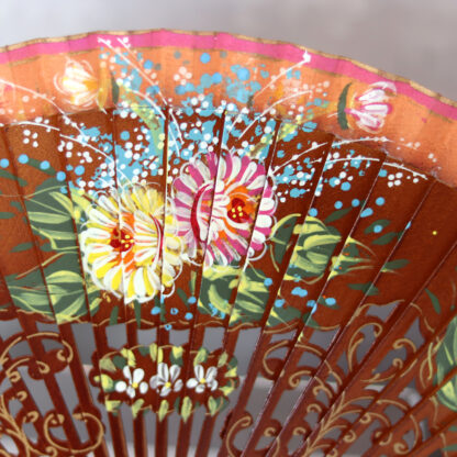 hand painted spanish fan