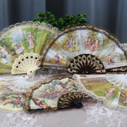 Victorian mini fans