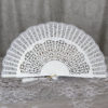 lace bridal fan