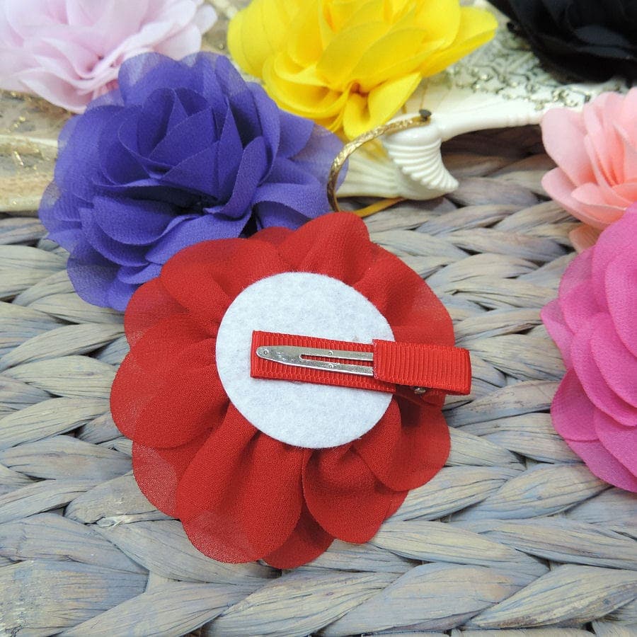 Small Hair Flowers With Clip | For Children or Adults Small Hair Flowers With Clip | For Children or Adults