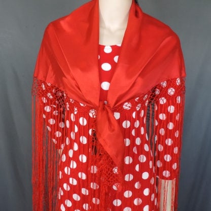 traditional flamenco shawl