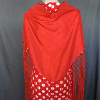 traditional flamenco shawl