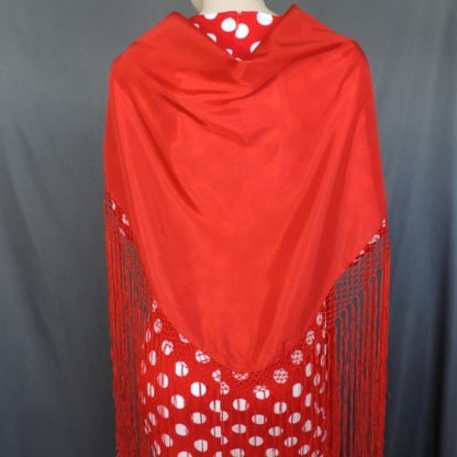 traditional flamenco shawl