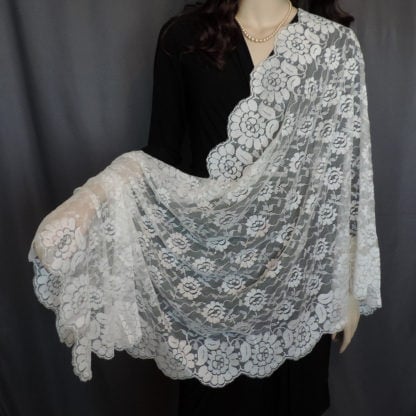 Spanish lace mantilla