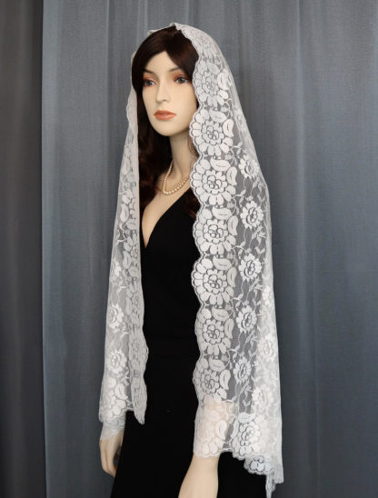 Spanish lace mantilla