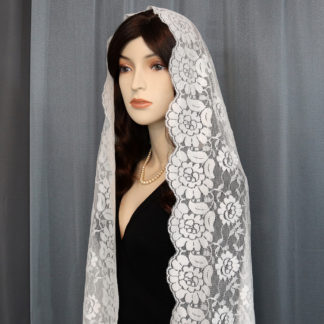 Spanish lace mantilla