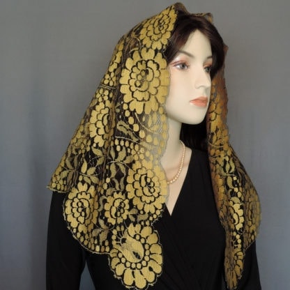 authentic Spanish church veil