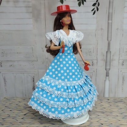 barbie doll flamenco dress