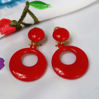 girls flamenco earrings