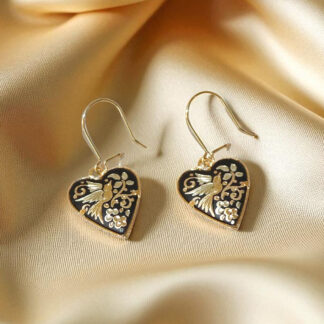 DG-1084 Heart Earrings